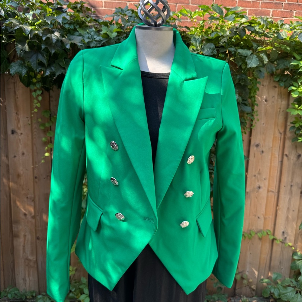 Rachel Zoe Emerald Green Blazer